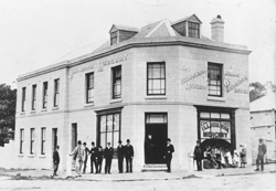 Mercury offices, circa 1900.