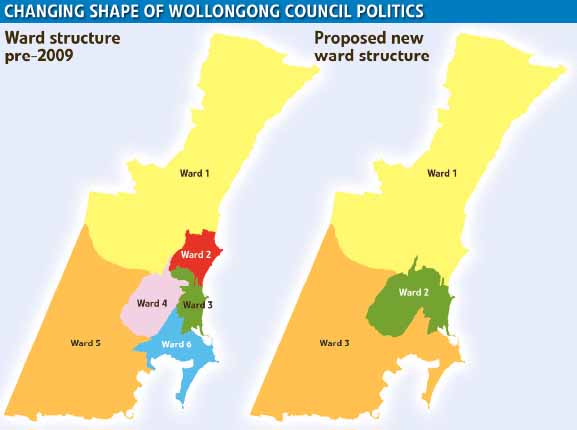 First look at Gong's new ward boundaries | Illawarra Mercury ...